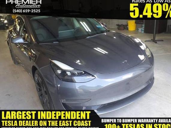 TESLA MODEL 3 2022 5YJ3E1EC5NF268283 image